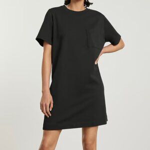 Everlane Organic Cotton Weekend T-Shirt Dress - Black - Size Medium